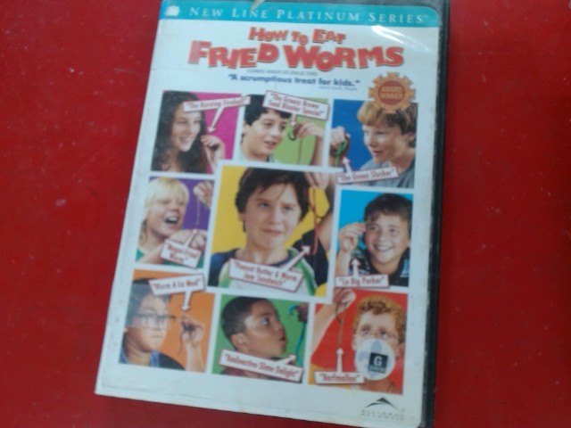 How to eat fried worms