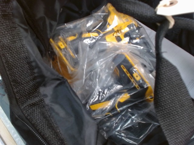 Combo kit de drill 20v + char + 2 batt