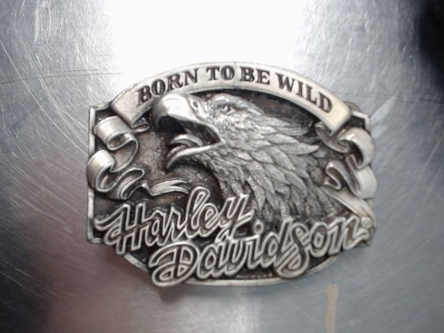 Belt buckle harley