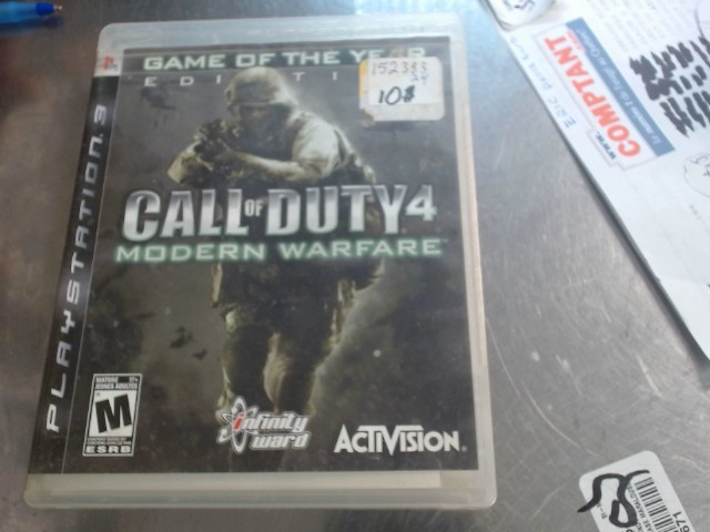 Call of duty 4 moderne warfare