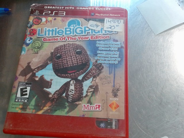 Little big planet game of the year editi