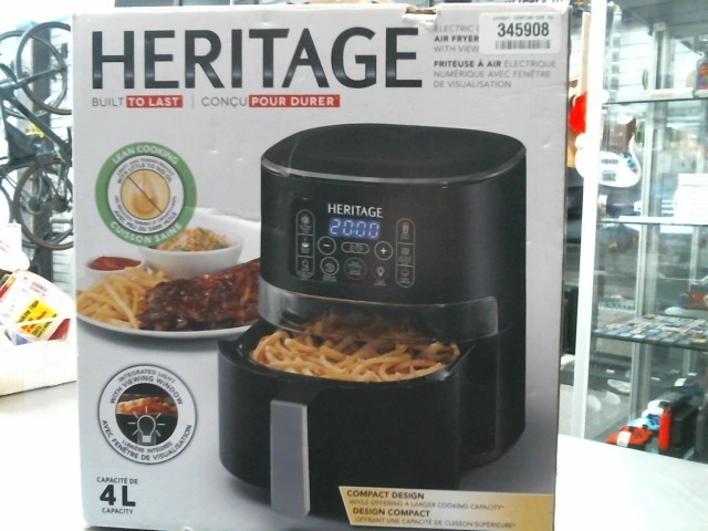 Friteuse a air chaud num�rique 4l