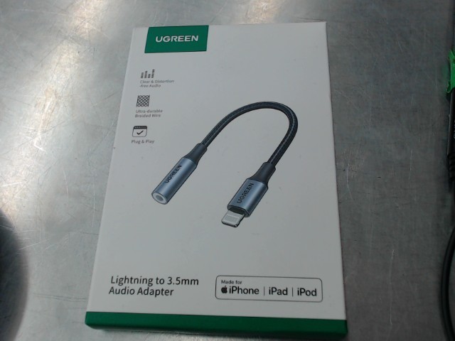 Adaptateur lightining vers aux