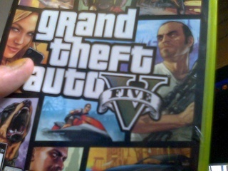 Grand theft auto v five