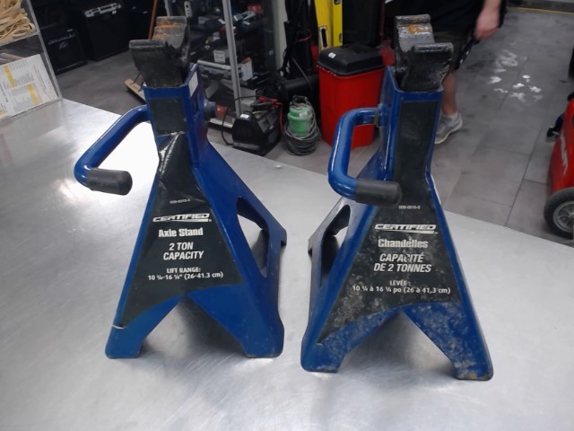 Paire chandelles certified