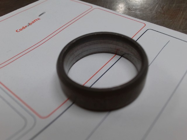 1x bague jonc en tungsten