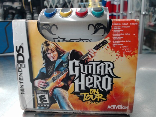 Guitar hero: on tour grip pour le ds
