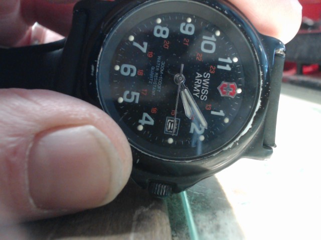 Montre font change couleur