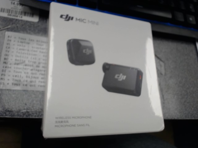 Micro sans fils neuf boite