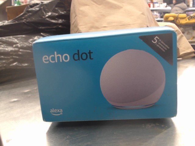 Echo dot 5 in box avec fils