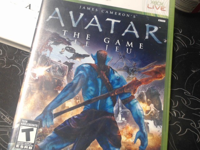 Avatar the game xbox 360
