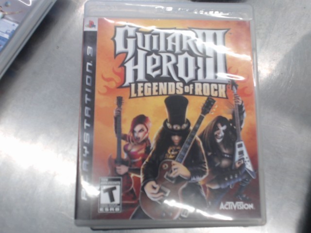 Guitare hero 3 legend of rock