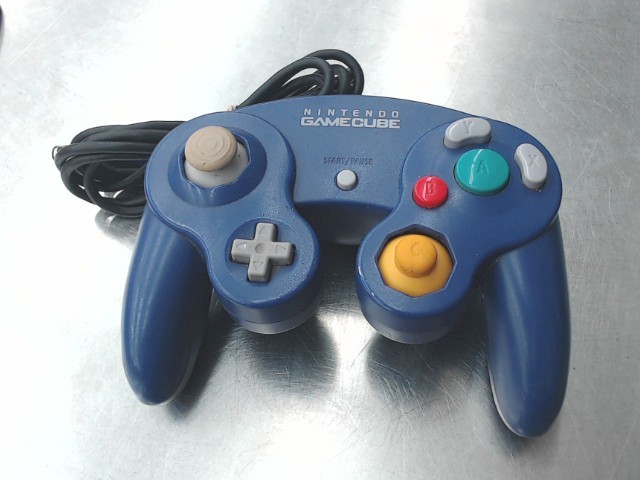 Manette de gamecube bleu