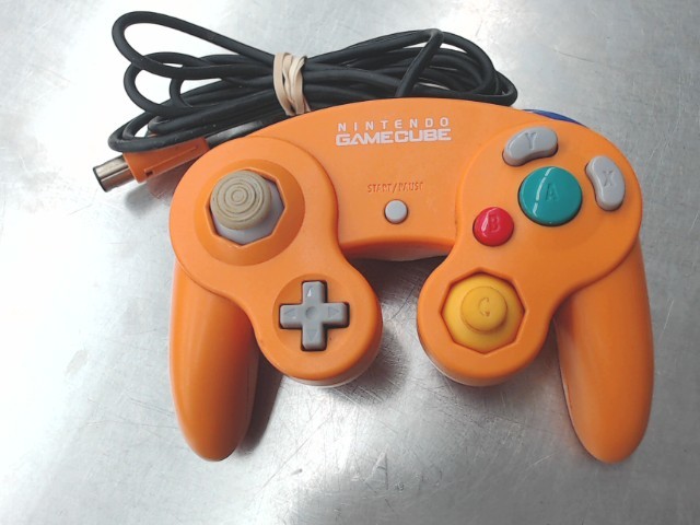 Manette de gamecube orange