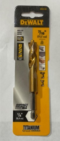 Drill bit 1/4 (6,4mm)