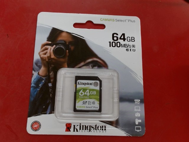 Carte memoir sd 64go neuf