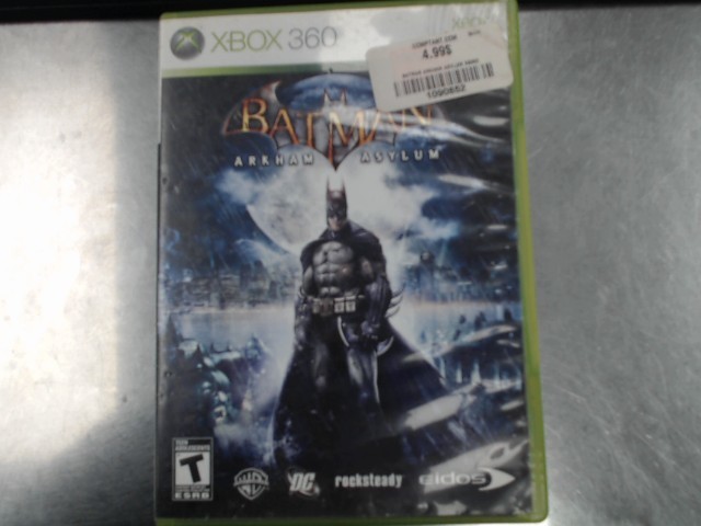 Batman arkham asylum xbox 360