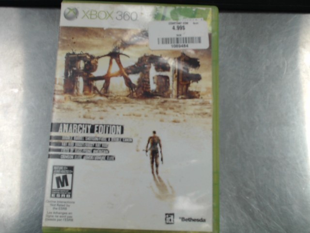 Rage anarchy edition xbox 360