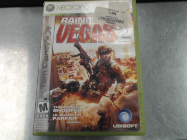 Rainbow vegas 2 xbox 360
