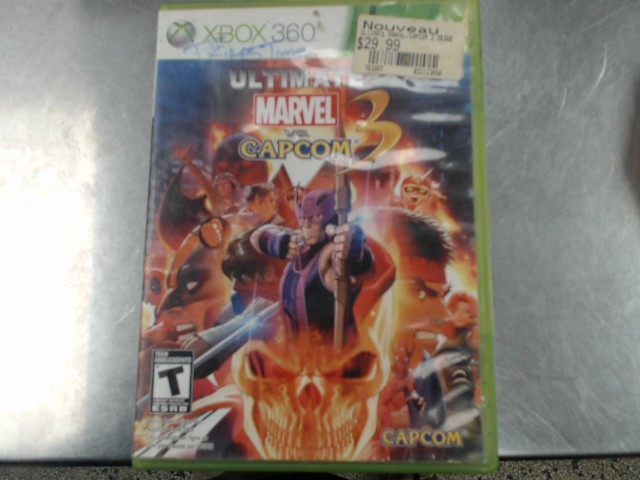 Ultimate marvel vs. capcom 3 (xbox 360)