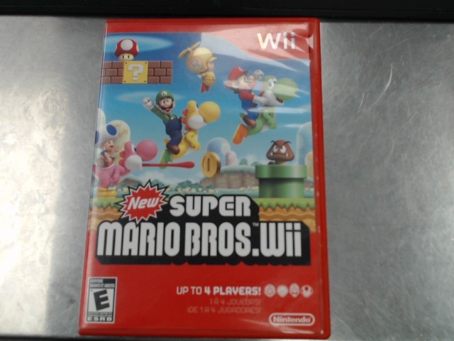 New super mario bros. wii [white case]