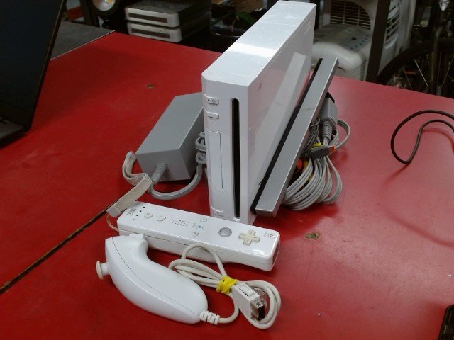 Console wii+fils+manette