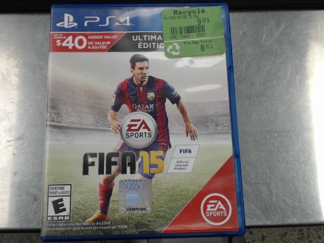 Fifa 15 [ultimate edition] ps4