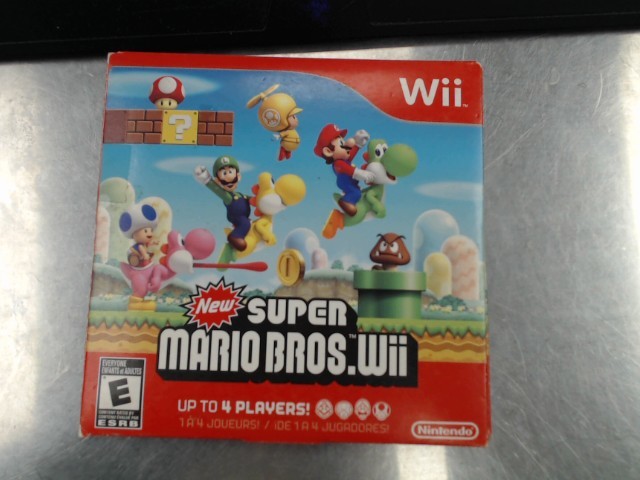 New super mario bros. wii cardboard slee