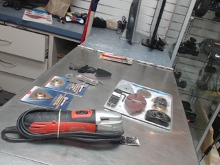 Tru cut twin laser giude system saw