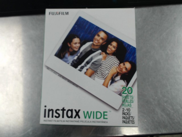 Fujifilm instax wide 20 sheets pack