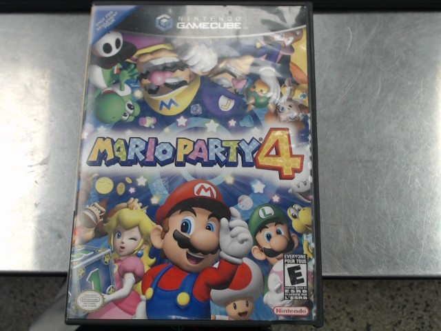 Mario party 4 cib nintendo gamecube