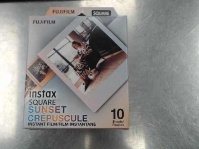 Fujifilm instax square sunset film x10