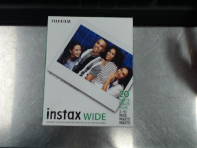 Fujifilm instax wide 20 sheets pack