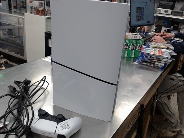 Ps5 digital blanc avec boite+mannette