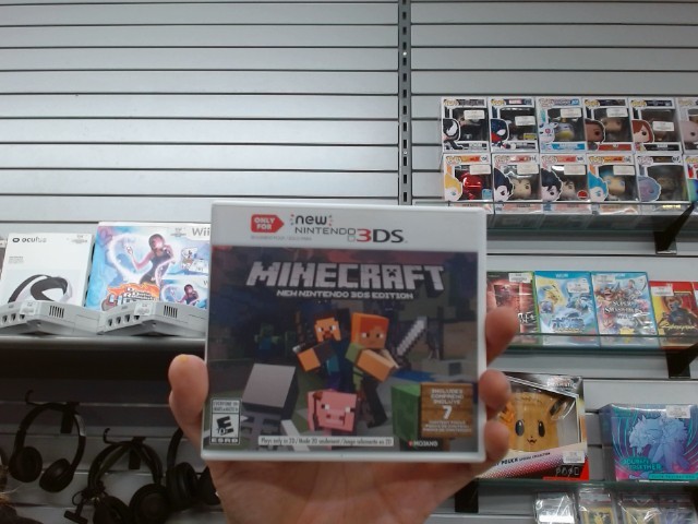 Minecraft new 3ds edition