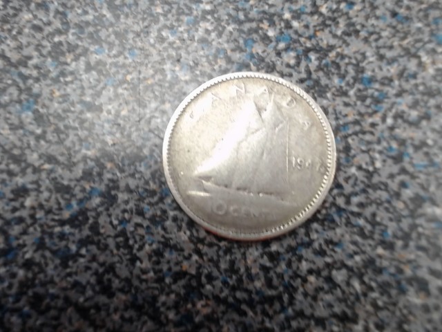 Piece en argent 10 sous 1947