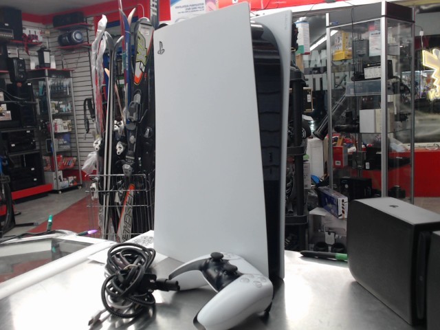 Console ps5 first gen avec fil et man