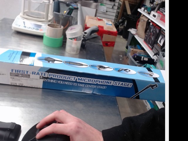 Trepied micro + 2 tete