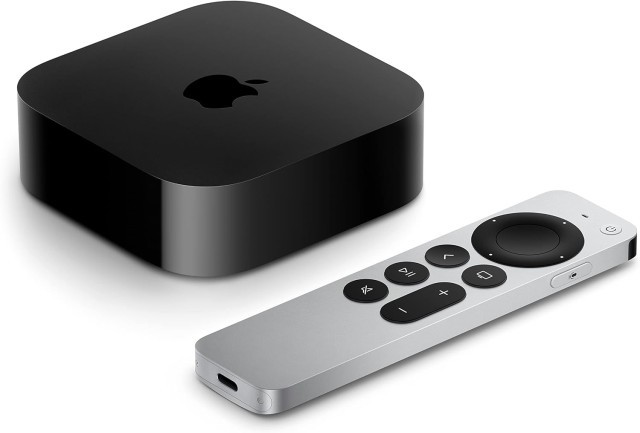 Apple tv 4k 64gb + manette + fils