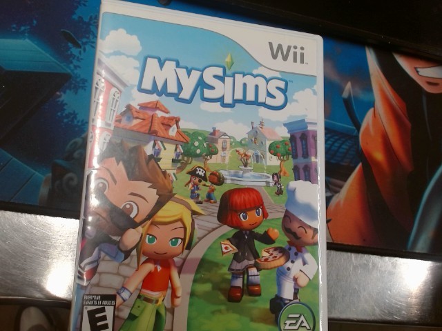 My sims nintendo wii