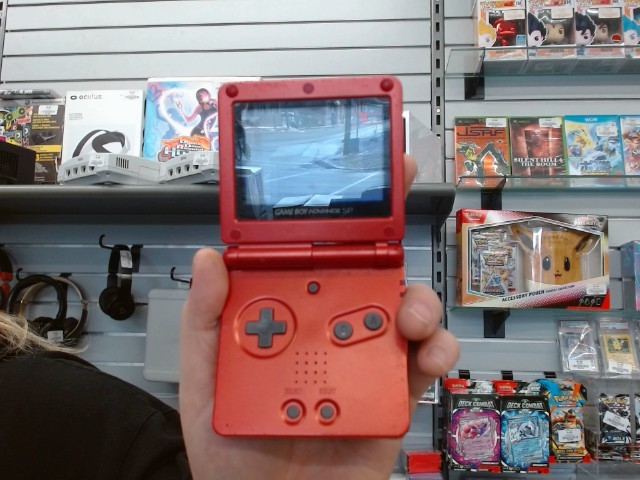 Gameboy rouge
