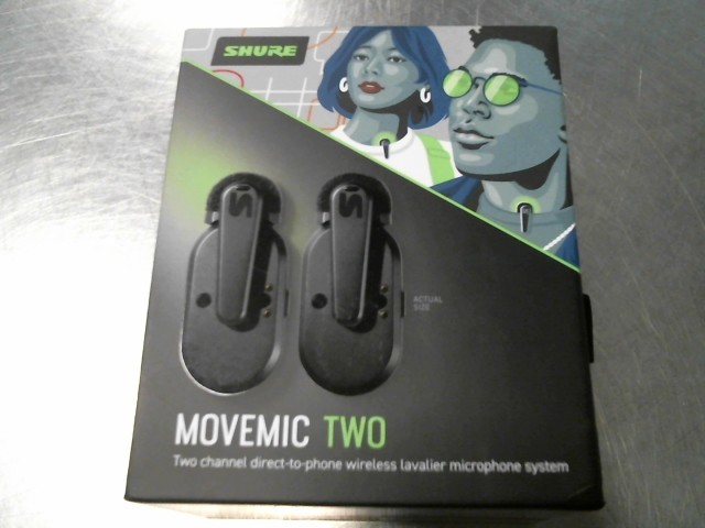 Movemic two microphones sans fils neuf
