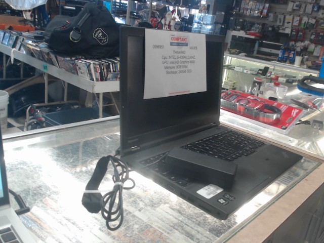 Laptop thinkpad i5 4egen 8g ram 240gbssd