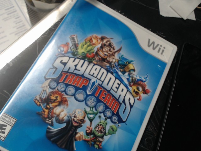 Skylanders trap team wii