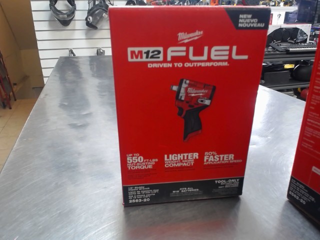 Impact m12 no batt 1/2''