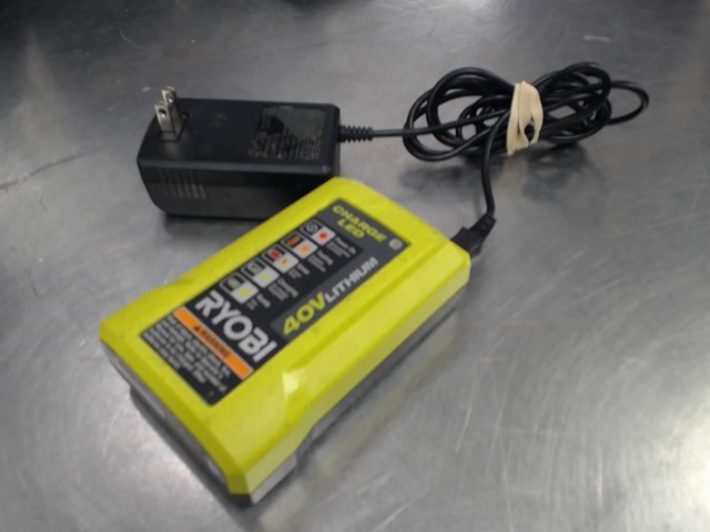 Chargeur ryobi 40v