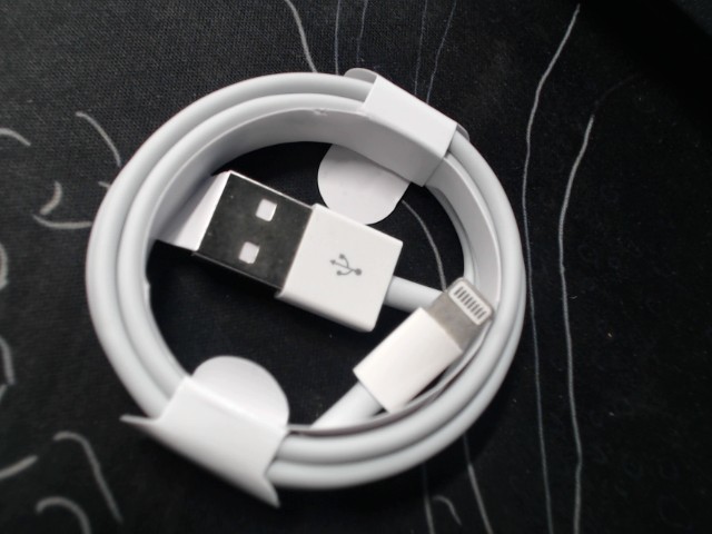 Cable lightning  usb