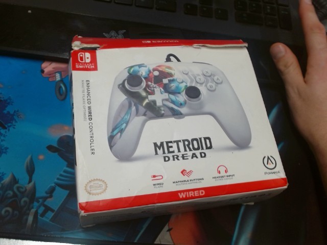 Manette switch metroid dread