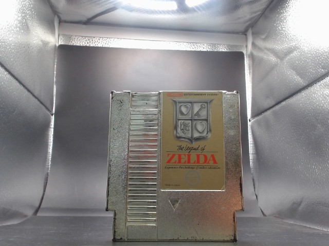 The legend of zelda gold nes