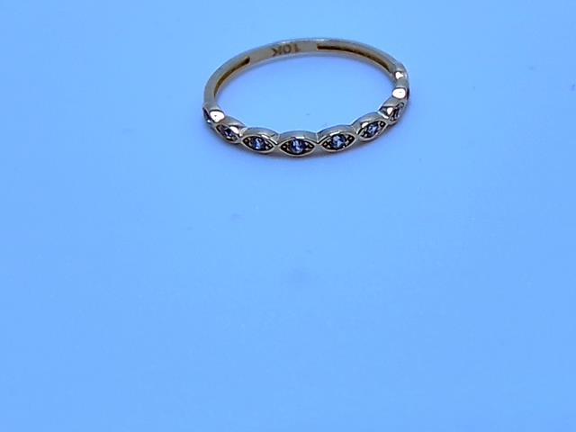 Bague en or 10kt pour femme taille 7